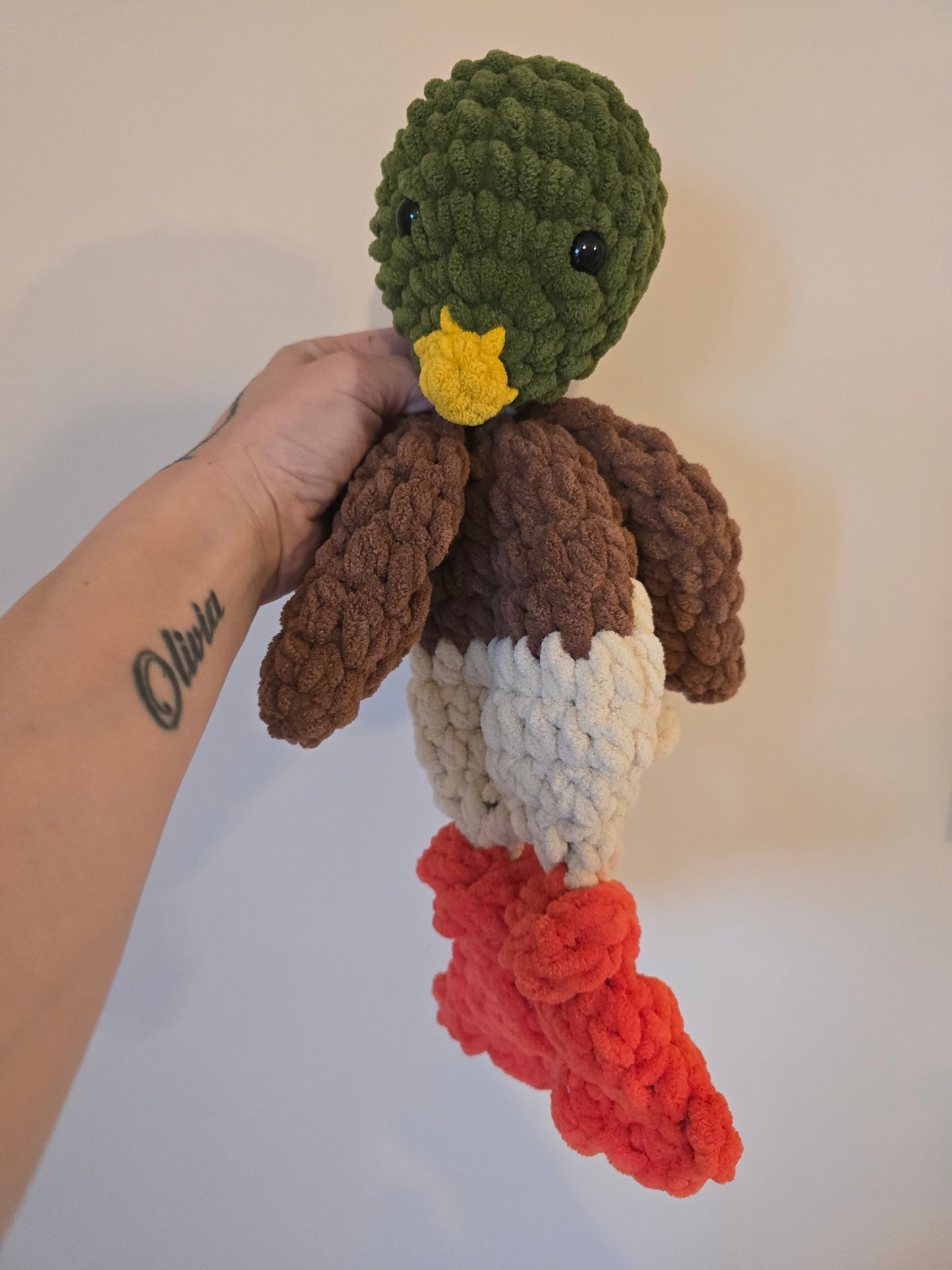 Mini Mallard Duck Comforter Snuggler Blankie