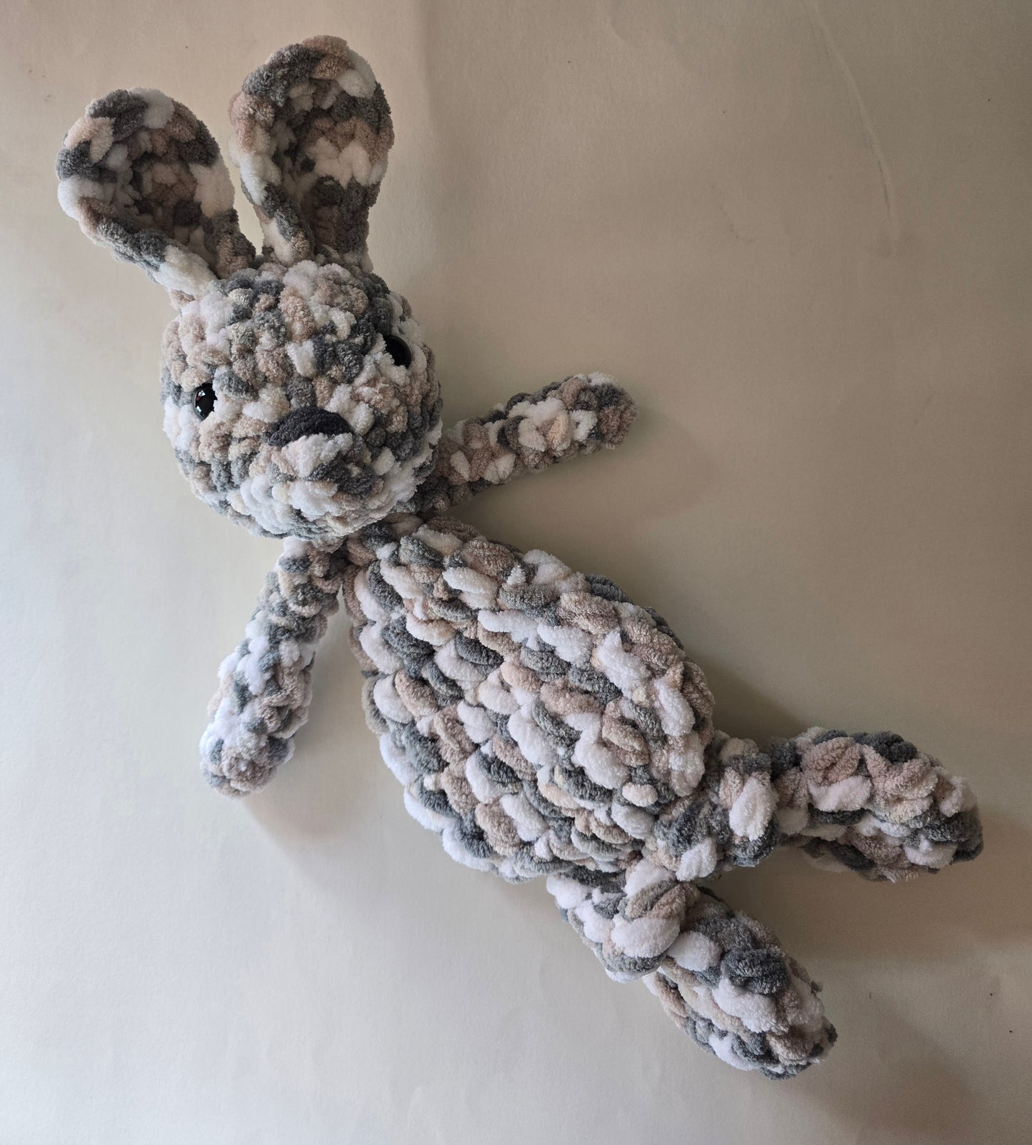 Bunny Rabbit Comforter Speckled Greys