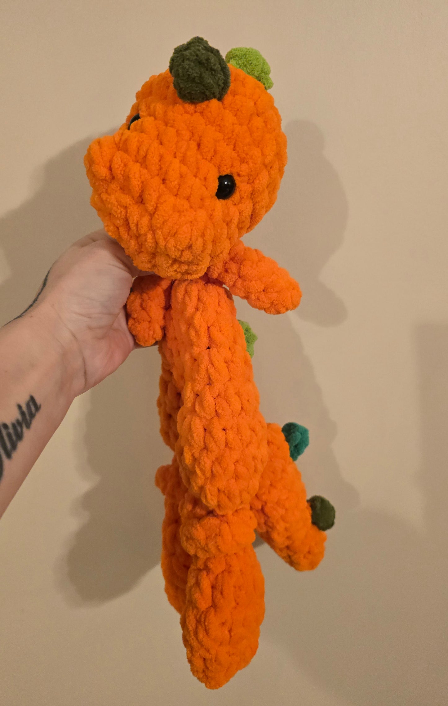 Dinosaur Comforter Snuggler Buddy Blankie Lovey Cuddle Toy