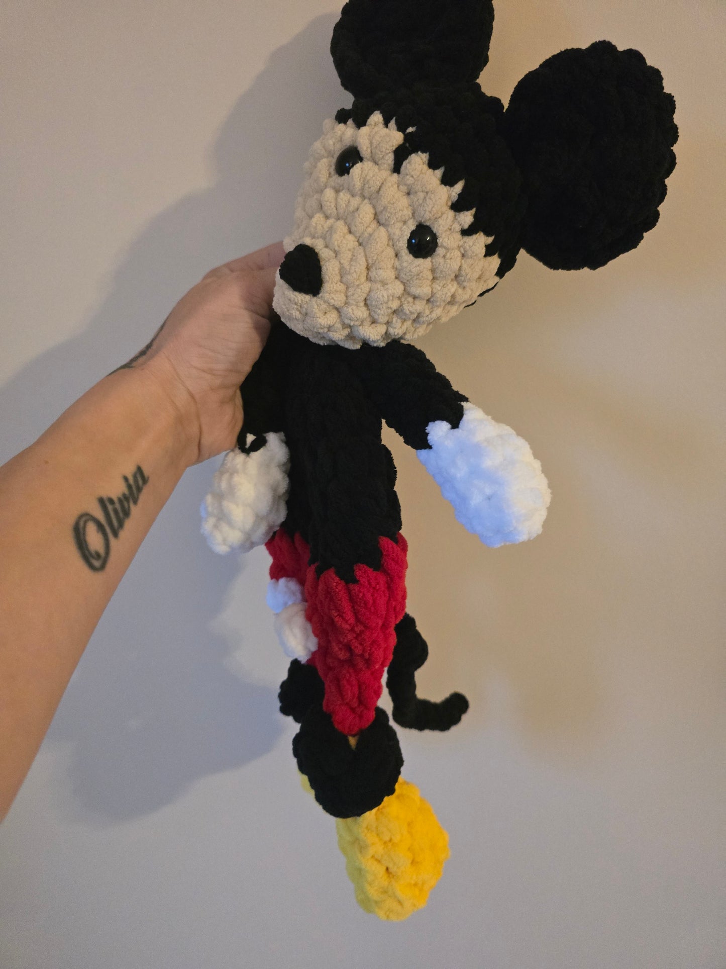 Mickey Mouse Inspired Snuggler Blankie