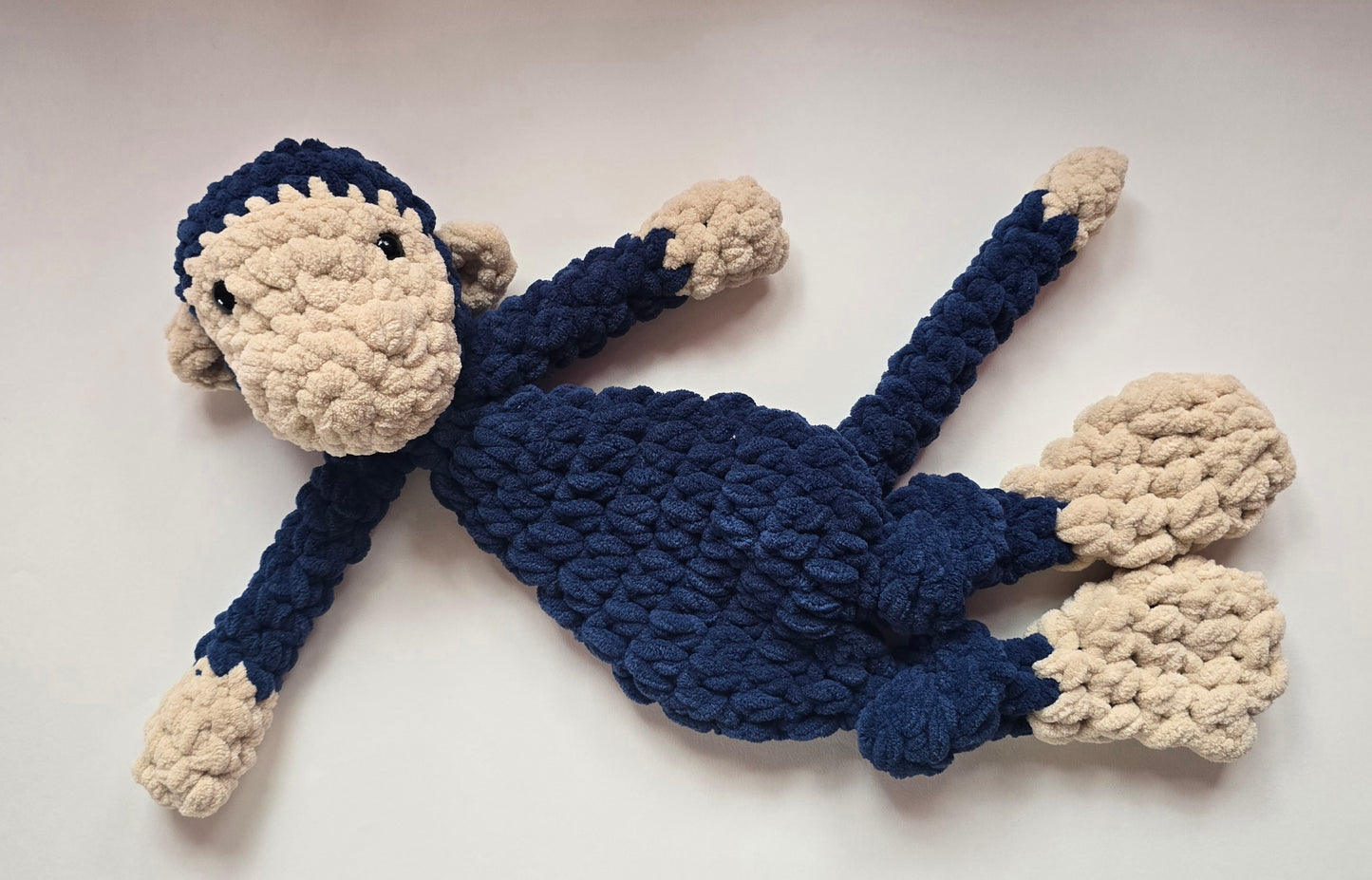 Max Monkey Comforter - Navy