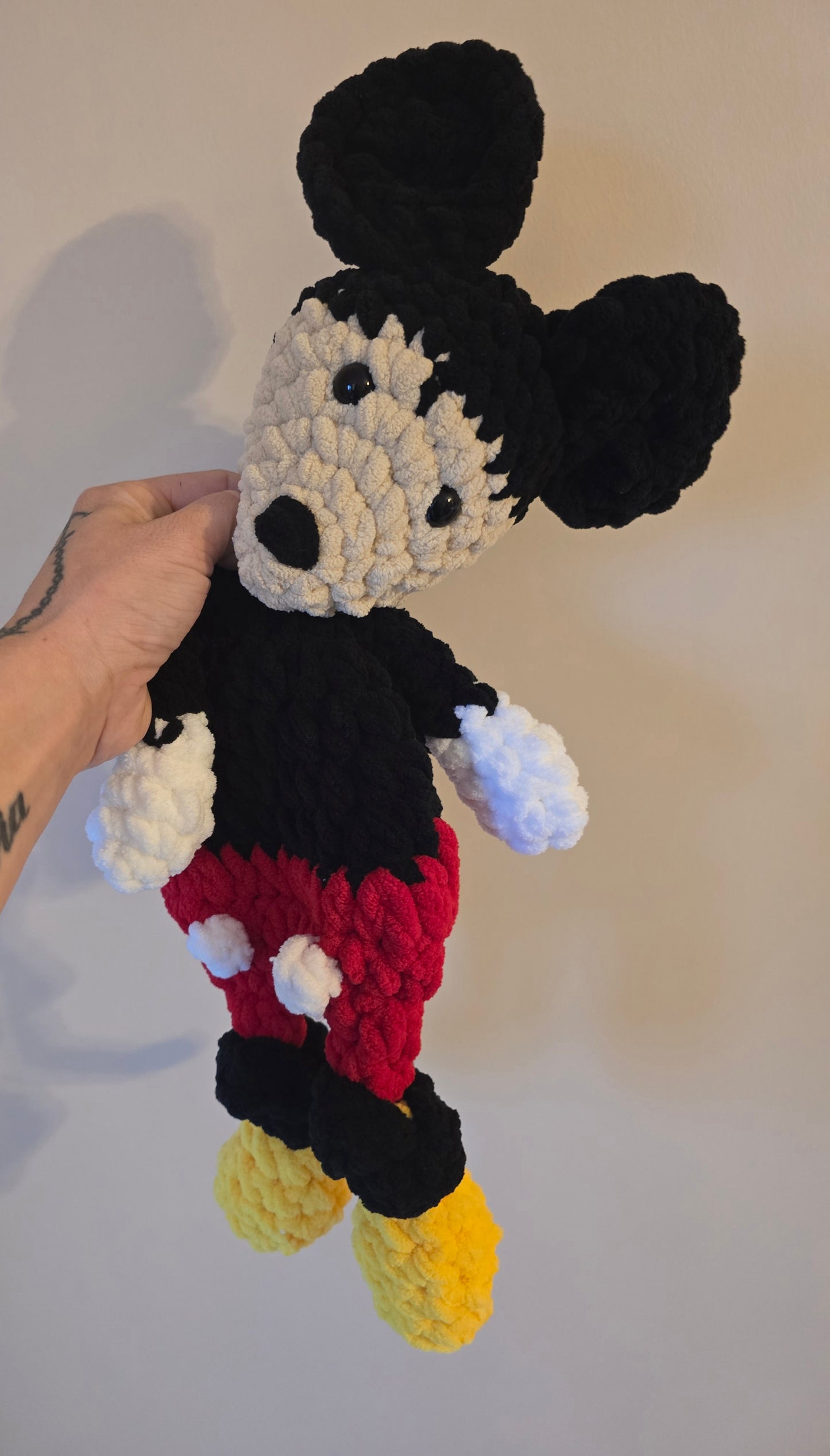 Mickey Mouse Inspired Snuggler Blankie