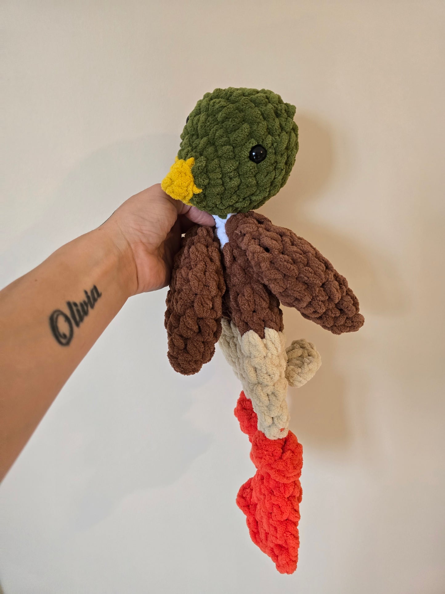 Mini Mallard Duck Comforter Snuggler Blankie