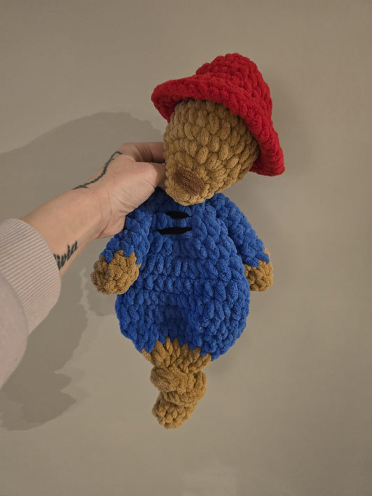 Paddington Bear Comforter Snuggle Buddy Blankie Minimalist