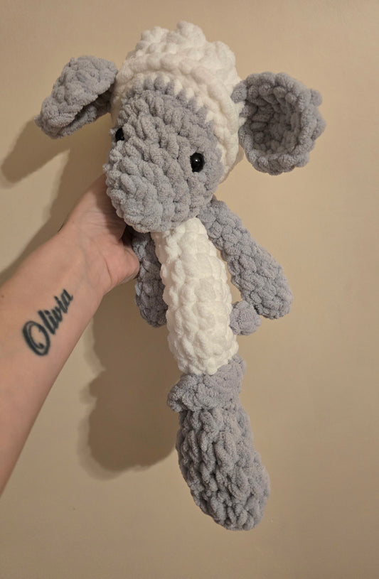 Letti Lamb Comforter Snuggle Buddy handmade super soft snuggler