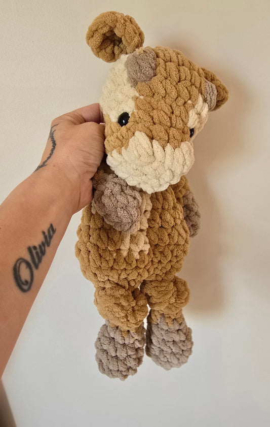 Calf Cow Comforter Snuggle Buddy