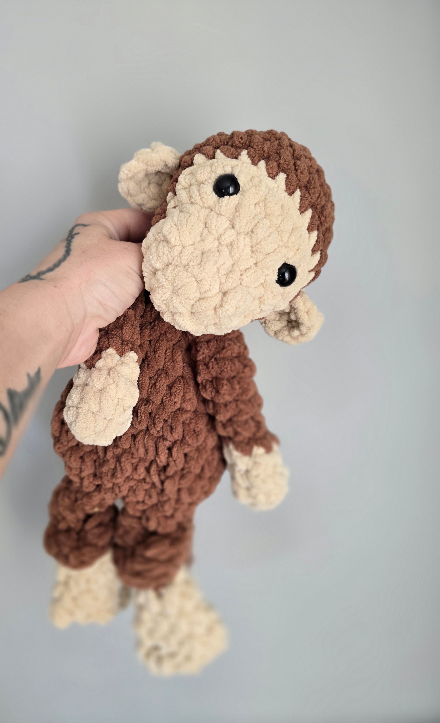 Max Monkey Comforter Snuggle Buddy Blankie