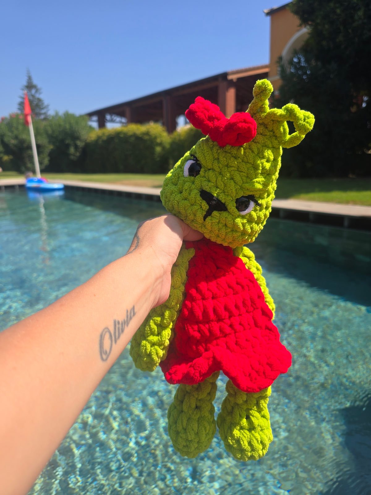 Girl Grinch Comforter
