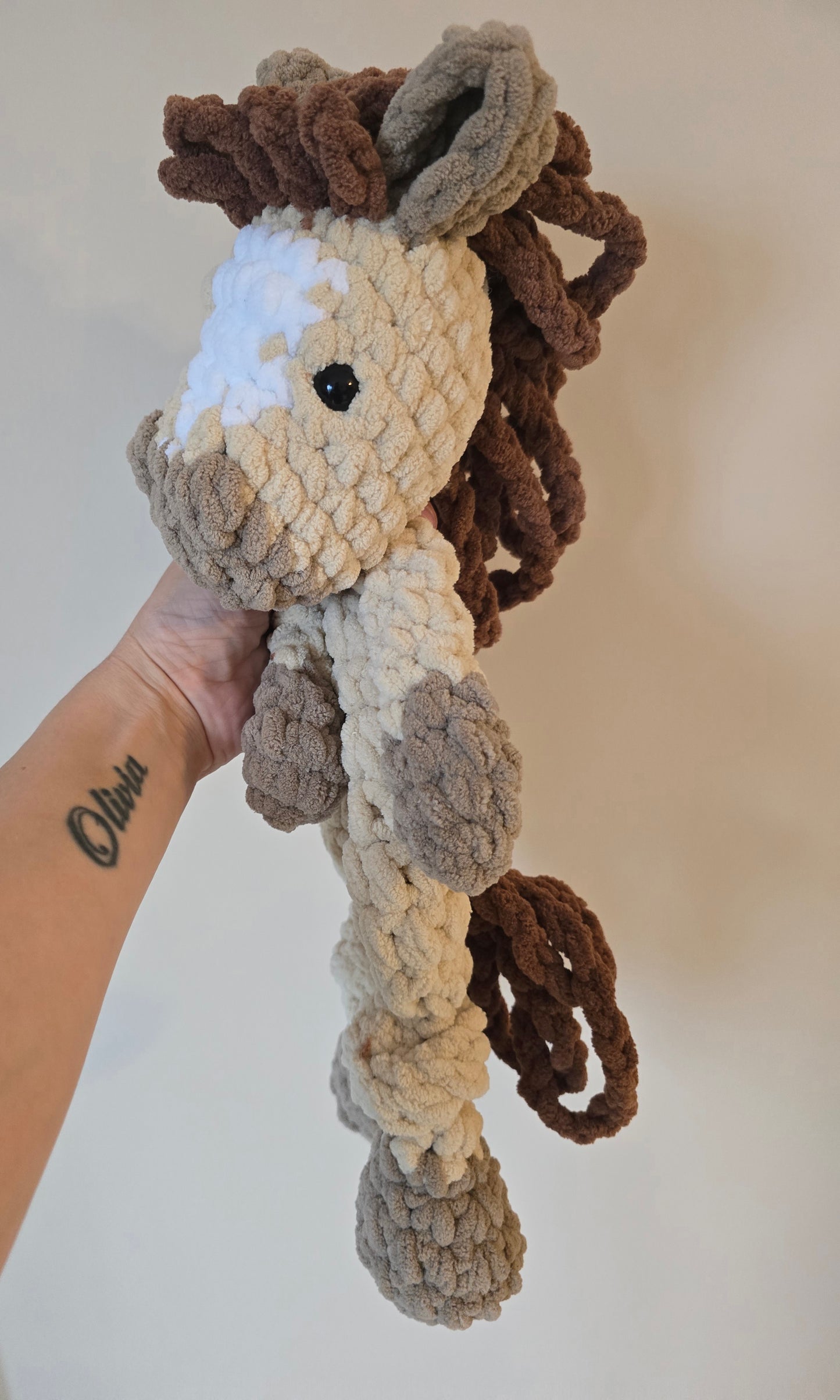 Pony Horse Comforter Snuggle Buddy Blankie Lovey