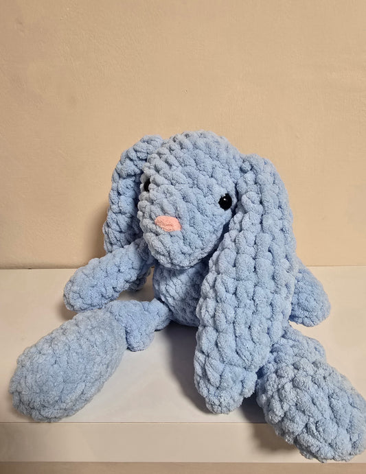 Bunny Plush Baby Blue
