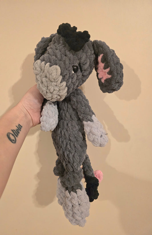 Eeyore Inspired Donkey Snuggler
