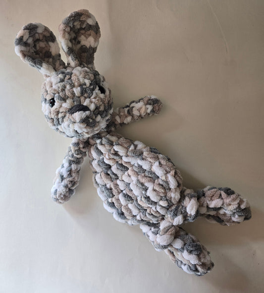 Bunny Rabbit Comforter Speckled Greys