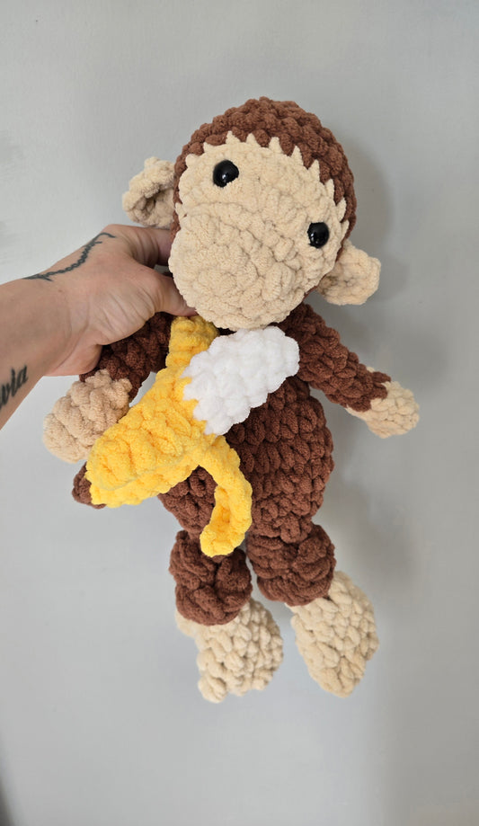 Max Monkey Comforter Snuggle Buddy Blankie