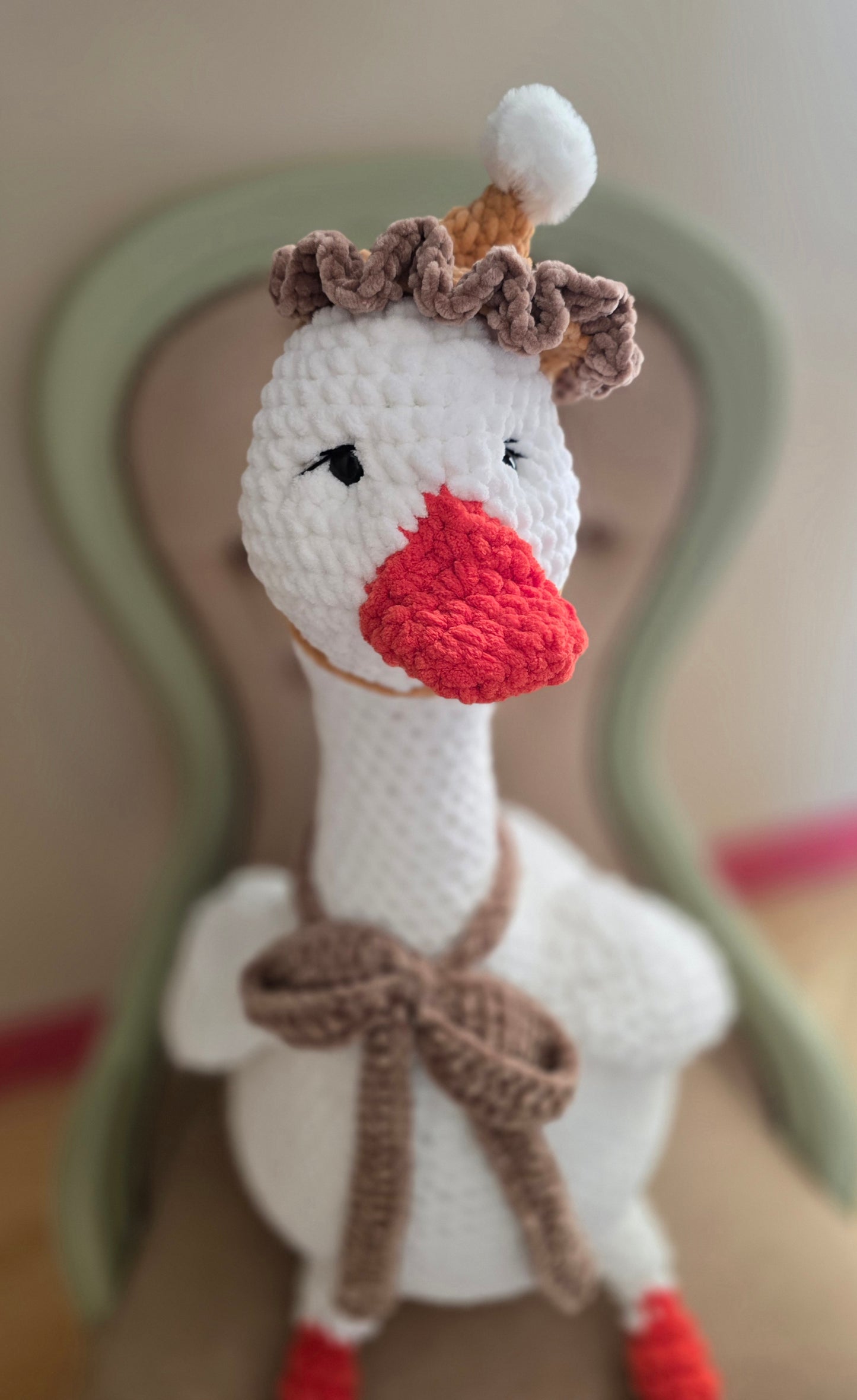 Jumbo Dress-up Goose Plushie