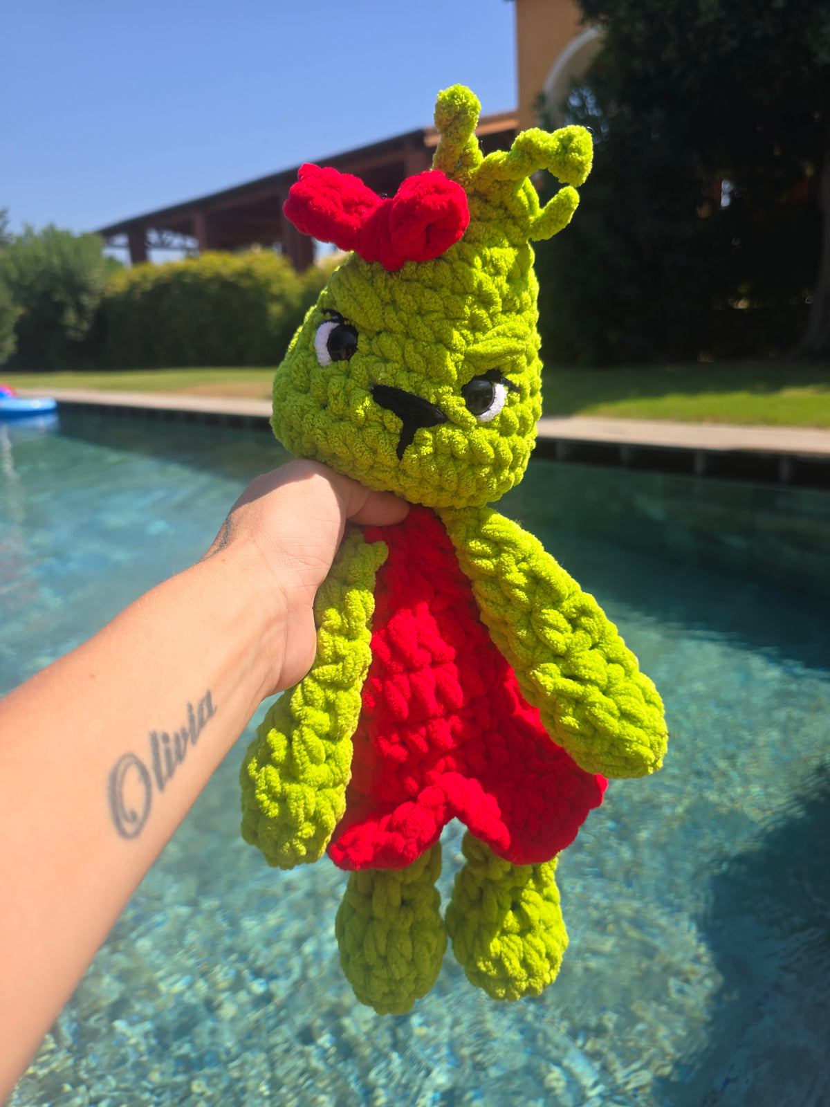 Girl Grinch Comforter