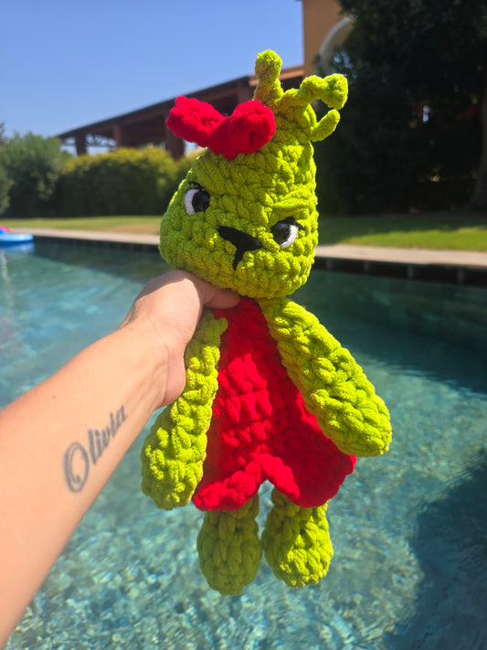 Girl Grinch Comforter
