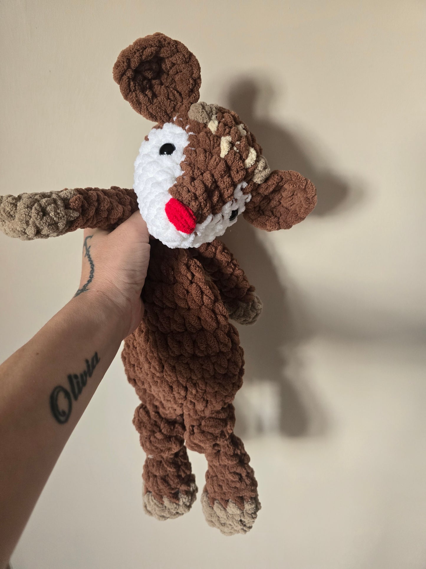 Reindeer Deer Comforter Snuggle Buddy