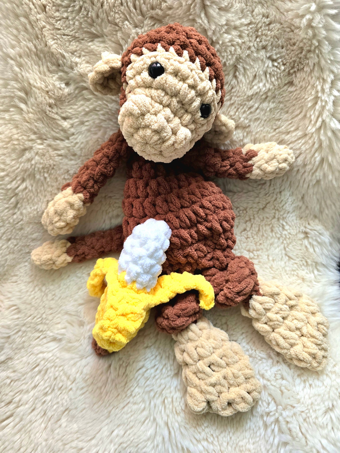 Max Monkey Comforter Snuggle Buddy Blankie