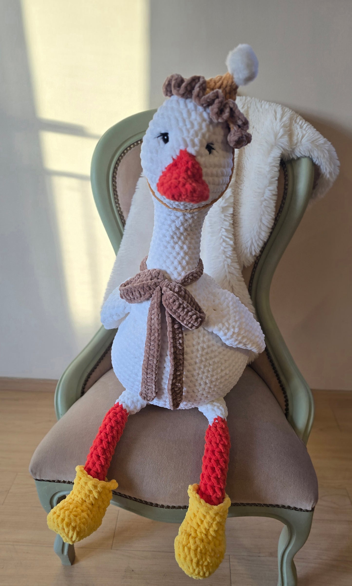 Jumbo Dress-up Goose Plushie