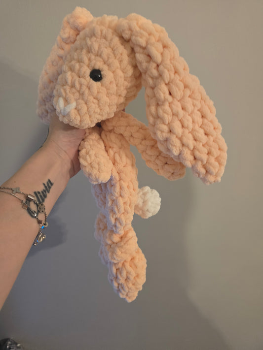 Bunny Rabbit Comforter Snuggle Buddy Blankie Toy