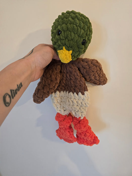 Mini Mallard Duck Comforter Snuggler Blankie