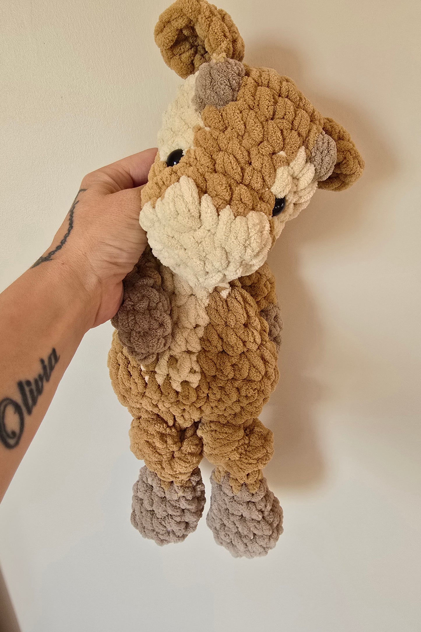 Calf Cow Comforter Snuggle Buddy