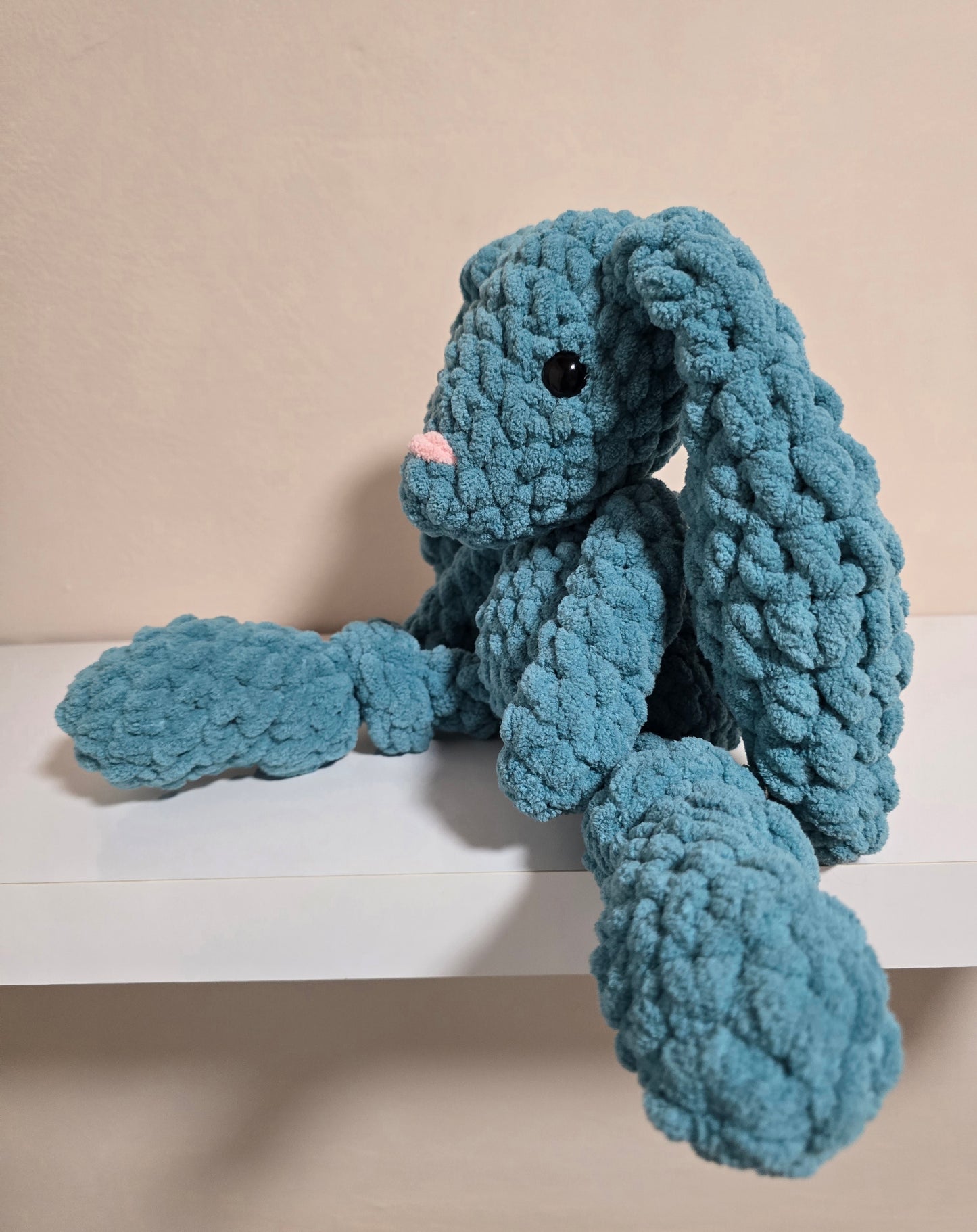 Bunny Plush Blue Lagoon
