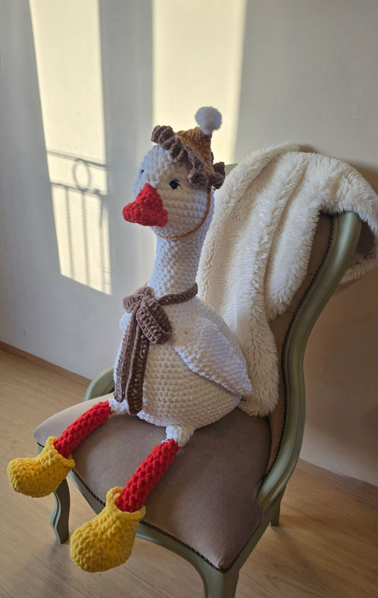 Jumbo Dress-up Goose Plushie