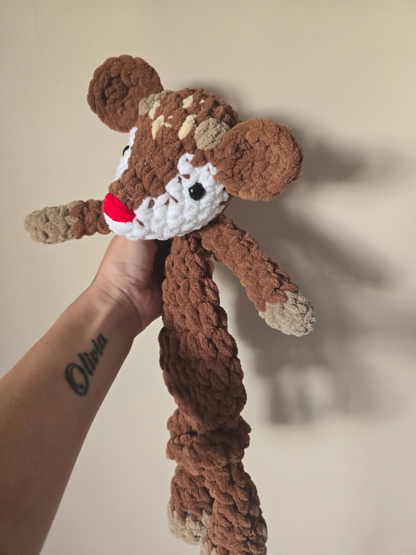 Reindeer Deer Comforter Snuggle Buddy