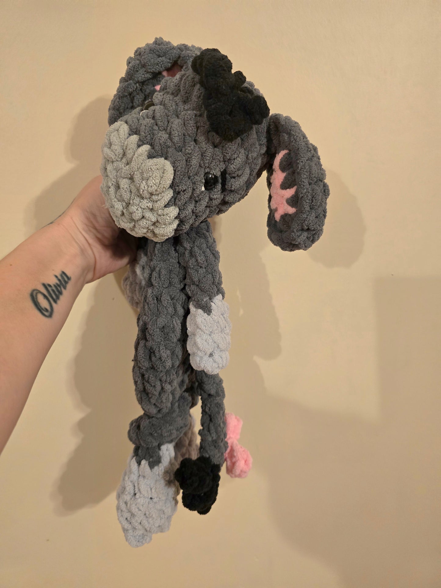 Eeyore Inspired Donkey Snuggler