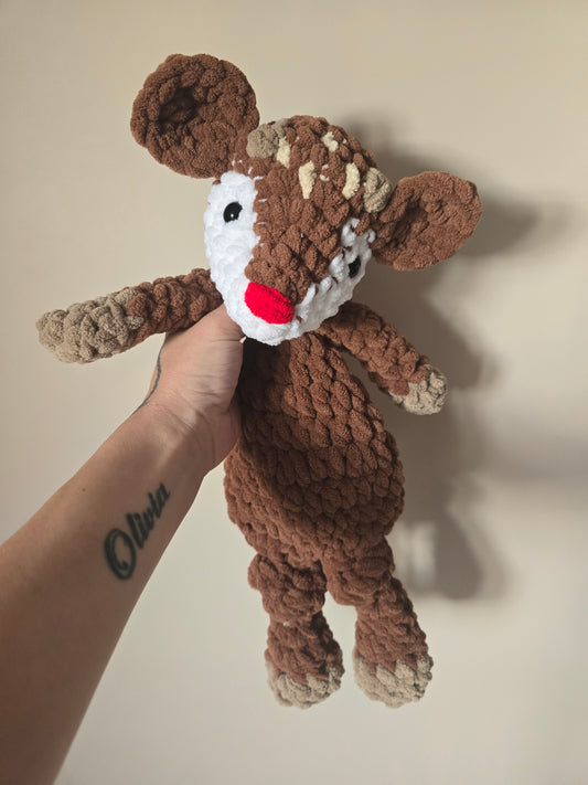 Reindeer Deer Comforter Snuggle Buddy