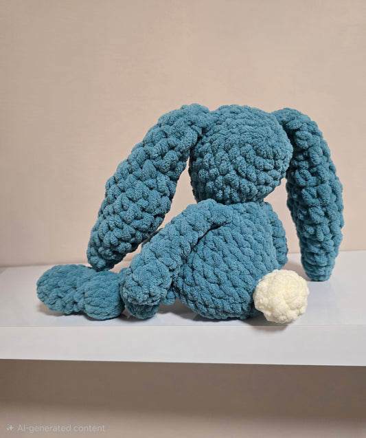Bunny Plush Blue Lagoon