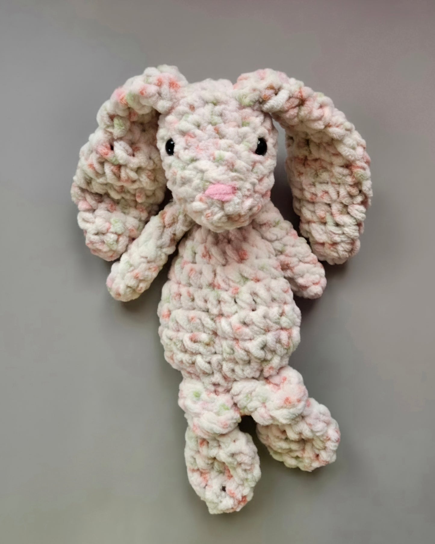 Bunny Rabbit Comforter Speckled Pinks